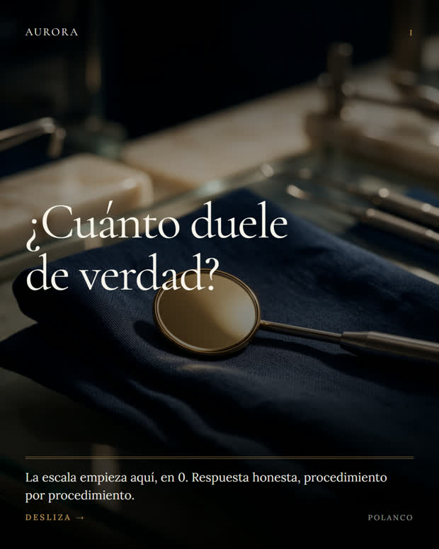 Carrusel real hecho para la clínica Aurora Dental